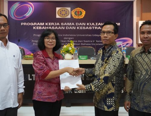 Indonesian Language and Literature Education Study Program University of Mataram in Collaboration with Udayana University Holds a Public Lecture on Language and Literature