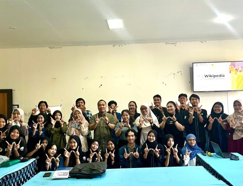 HMPS Pendidikan Bahasa dan Sastra Indonesia FKIP Unram Gandeng Wikipedia Indonesia Gelar Wikilatih
