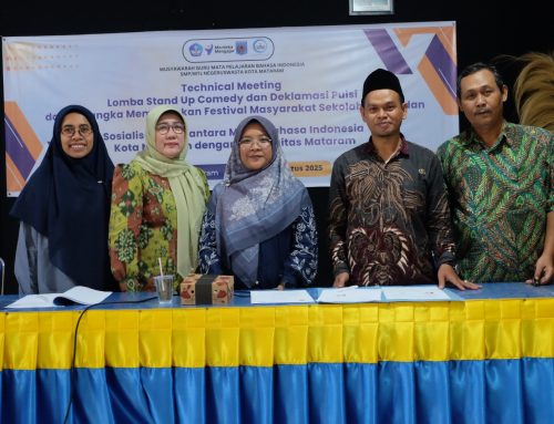 Sinergi Kampus dan Sekolah: Prodi Bastrindo FKIP Unram Gandeng MGMP SMP Kota Mataram Tingkatkan Literasi Membaca