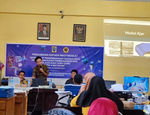 Inovasi Pembelajaran: Dosen FKIP UNRAM Gelar Workshop Google Sites dan Pelatihan Bahasa Inggris Berbasis Kendala Lokal