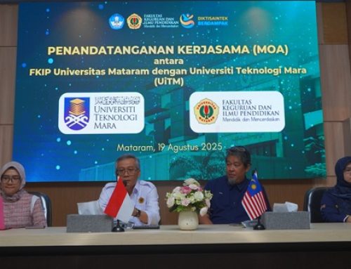 Penandatanganan Kerjasama (MOA) antara FKIP Universitas Mataram dengan Universiti Teknologi MARA