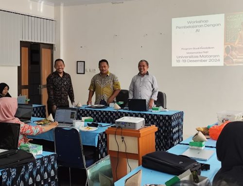 Workshop Pemanfaatan Artificial Intelligence untuk Meningkatkan Kualitas Perkuliahan di Prodi Pendidikan Matematika FKIP Universitas Mataram