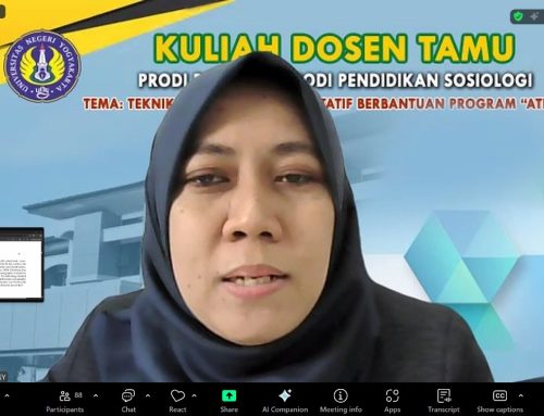 Kuliah Dosen Tamu Prodi PPKn dan Pendidikan Sosiologi